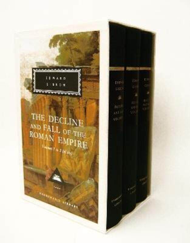 

The Decline and Fall of the Roman Empire: Volumes 1-3 (Everyman's Library).Hardcover,By :Edward Gibbon