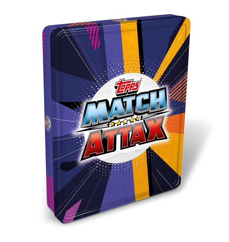 

Match attax tin of books
