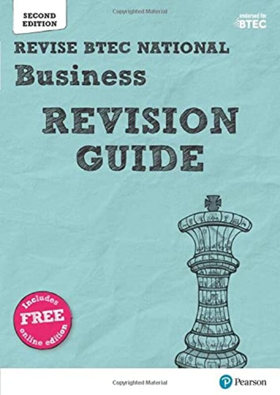 Pearson Revise Btec National Business Revision Guide For Home Learning 2022 And 2023 Assessments A By Sutherland Jon Sutherland Diane Jakubowski Steve Paperback