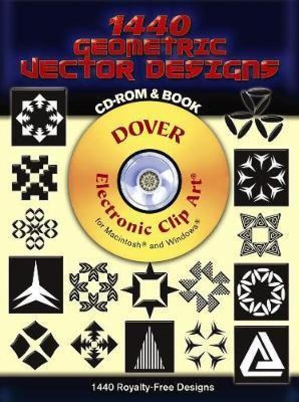1440 Geometric Vector Designs CD-ROM and Book (CD Rom & Book).paperback,By :Miguel Angel Sanchez Serrano