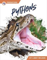 Predators Pythons by Susan Bauer-Wu-Hardcover