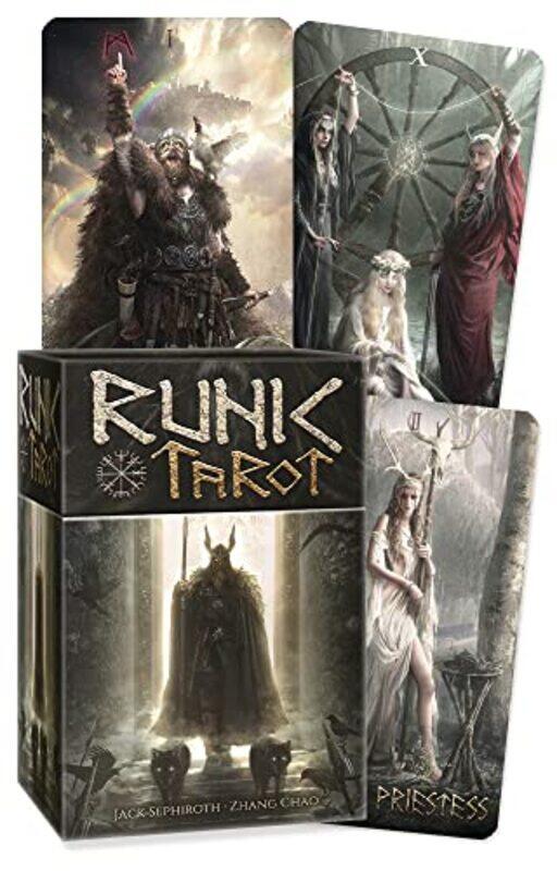 

Runic Tarot Deck By Sephiroth Jack - Hardcover