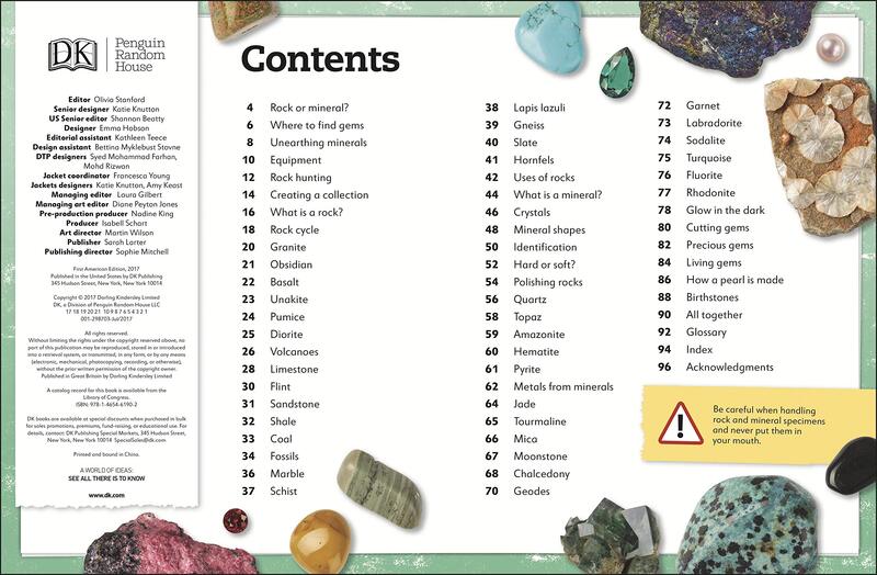 My Book of Rocks and Minerals: Things to Find, Collect, and Treasure, Hardcover Book, By: Devin Dennie