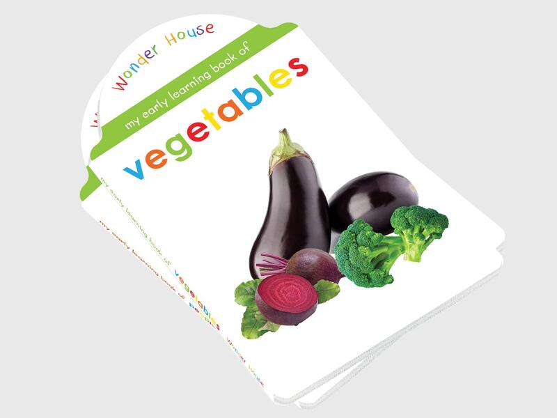 My Early Learning Book Of Vegetables: Attractive Shape Board Books For Kids, Board Book, By: Wonder House Books