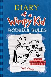Diary of a Wimpy Kid Book 2: Rodrick Rules, Paperback Book, By: Jeff Kinney