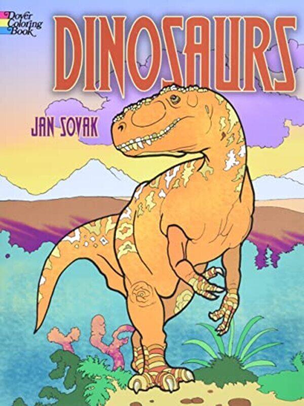 

Dinosaurs Coloring Book , Paperback by Sovak, Jan