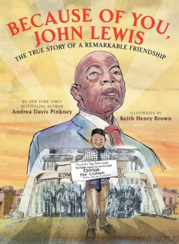 

Because Of You John Lewis By Pinkney Andrea Davis - Hardcover