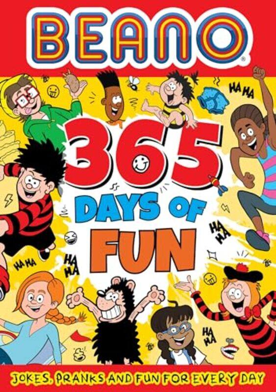 

Beano 365 Days Of Fun Jokes Pranks And Fun For Every Day Beano Nonfiction,Paperback By Beano