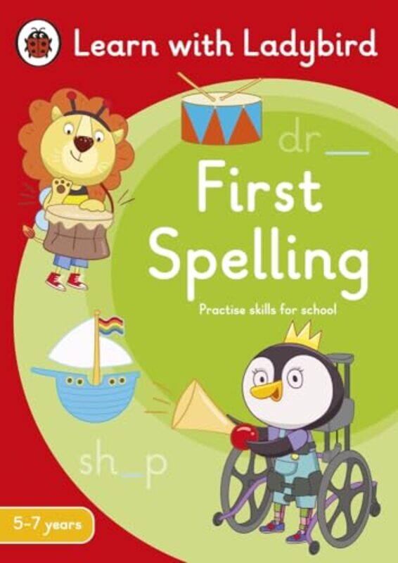 

First Spelling A Learn with Ladybird Activity Book 57 years by Ladybird-Paperback