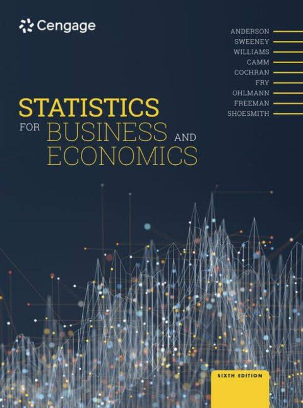 

Statistics for Business and Economics by Karen Risager-Paperback