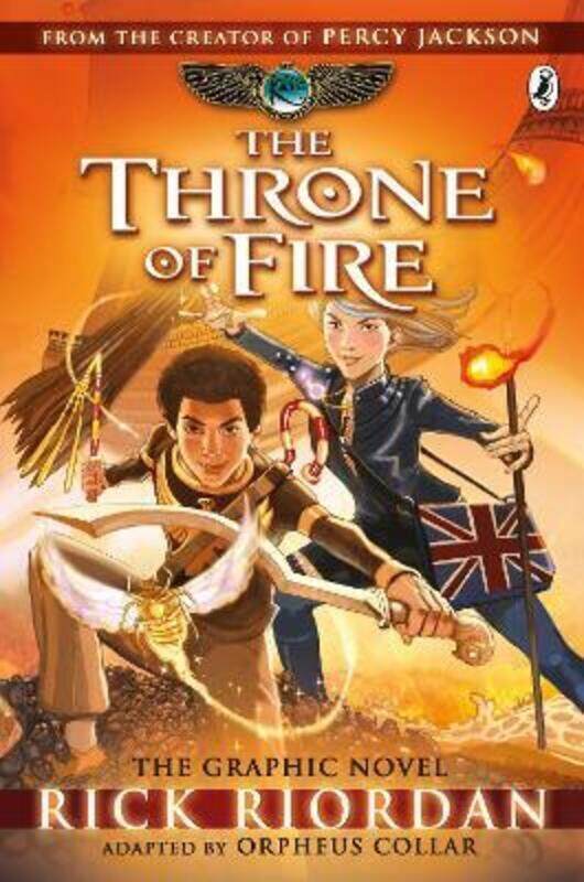 

The Kane Chronicles: The Throne of Fire: The Graphic Novel.paperback,By :Riordan, Rick