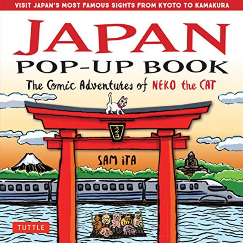 Japan Popup Book The Comic Adventures Of Neko The Cat by Ita, Sam-Hardcover