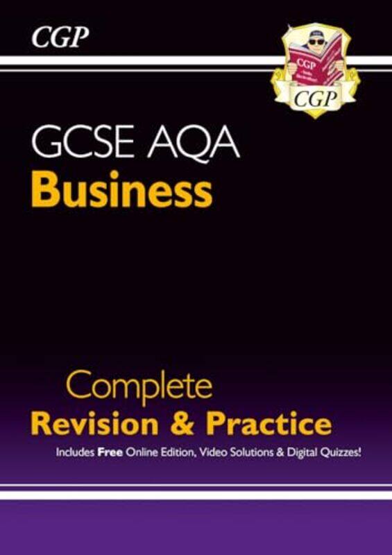 

Gcse Business Aqa Complete Revision & Practice (With Online Edition) By Cgp Books - Cgp Books Paperback