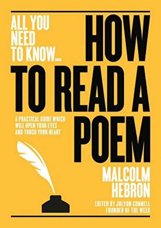 

How to Read a Poem by Malcom Hebron-Paperback
