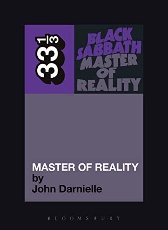 

Black Sabbaths Master of Reality by John Darnielle-Paperback