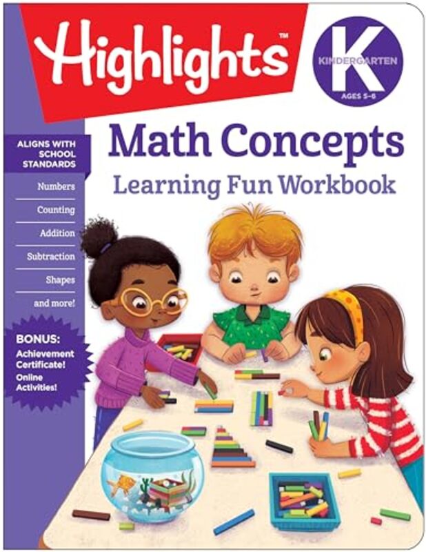 

Kindergarten Math Concepts by Highlights-Paperback