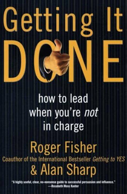 

Getting It Done by Roger FisherAlan Sharp-Paperback
