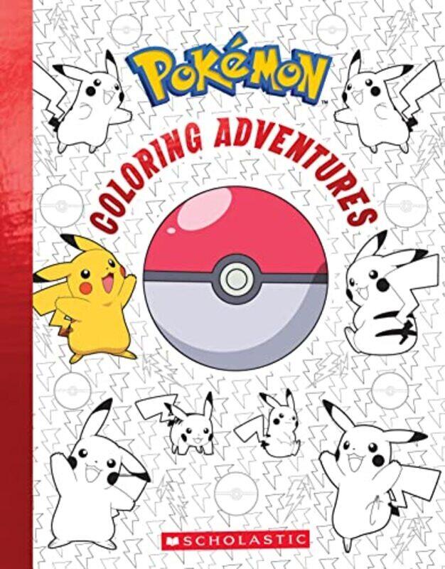 

Pokemon Coloring Adventures by Scholastic Paperback