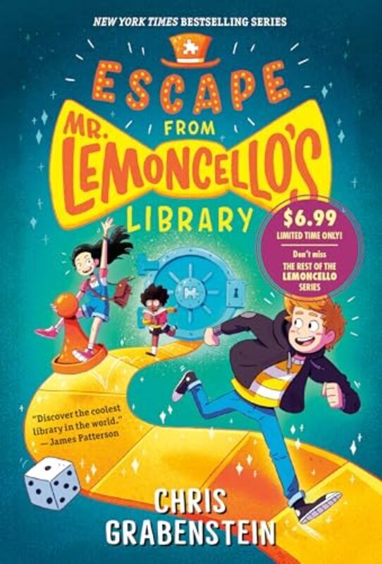 Escape From Mr Lemoncellos Library By Grabenstein, Chris - Paperback