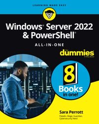 Windows Server 2022 & PowerShell AllinOne For Dummies-Paperback