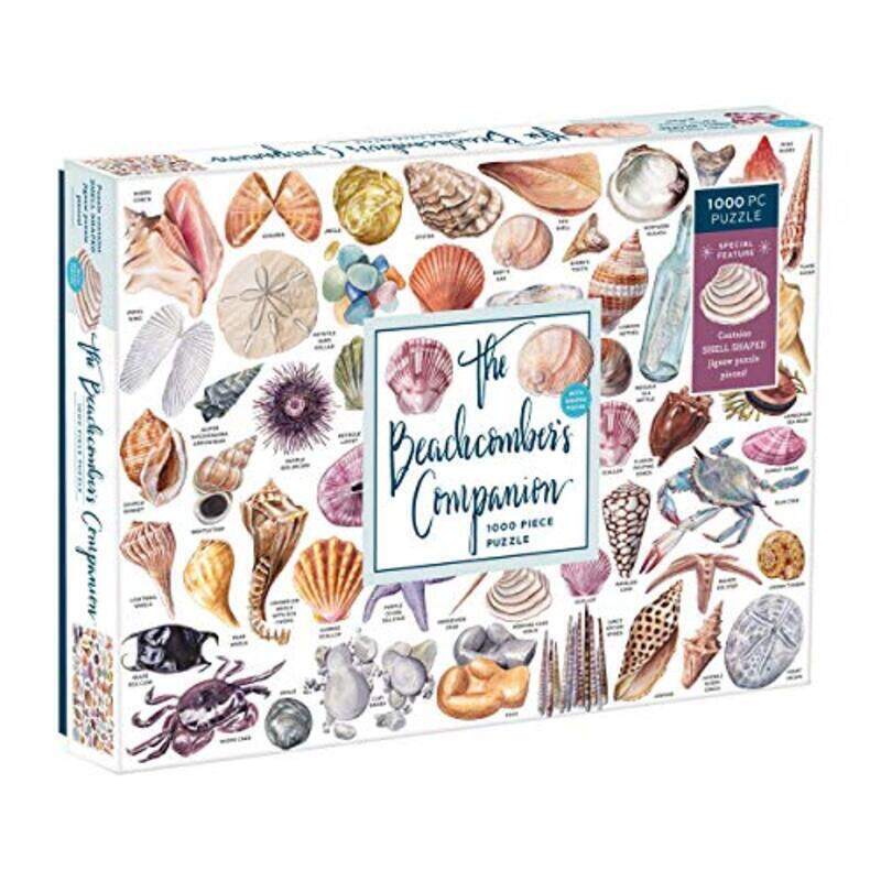 

Puz 1000 + Shaped Pc Beachcombers Companion By Galison and Anna Marlis Burgard, Jillian Ditner Paperback