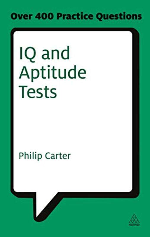 

IQ and Aptitude Tests by Benjamin DR Hellings-Paperback
