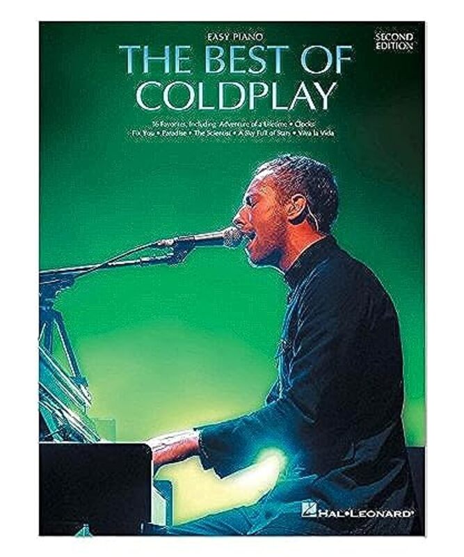 The Best Of Coldplay For Easy Piano Paperback