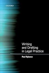 Writing And Drafting In Legal Practice by Rylance, Paul (Legal training consultant) Paperback