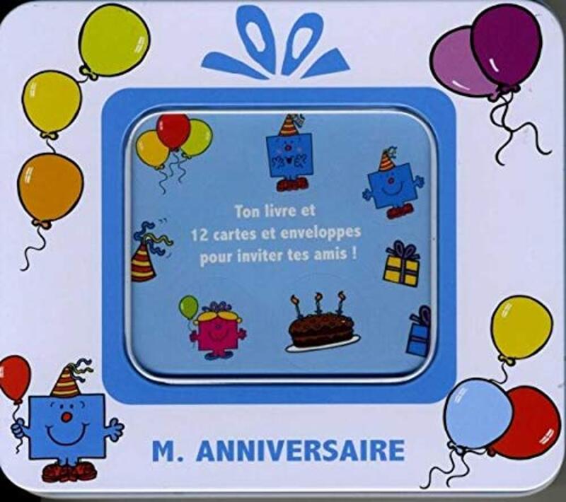 Bo te monsieur anniversaire : Ton livre et 12 cartes et enveloppes pour inviter tes amis !,Paperback by Roger Hangneaves