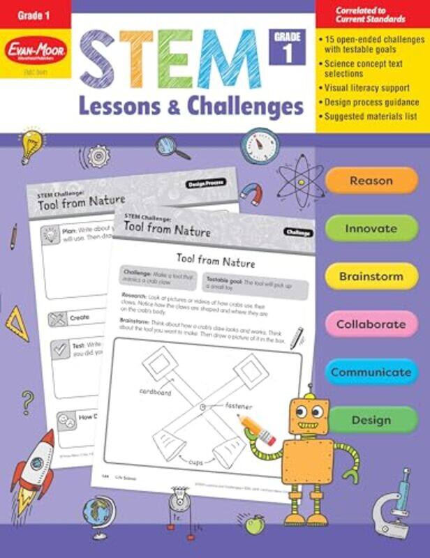 

Stem Lessons And Challenges Gr1 By Gr1 - Paperback