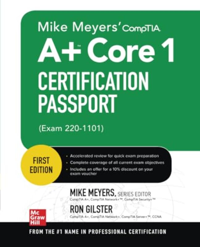 Mike Meyers CompTIA A Core 1 Certification Passport Exam 2201101 by Stig Jarle Hansen-Paperback