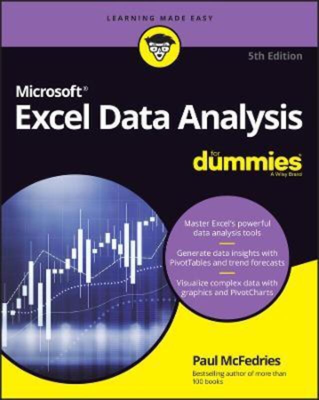 Excel Data Analysis For Dummies, 5th Edition,Paperback,ByMcFedries