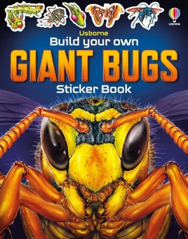 

Build Your Own Giant Bugs Sticker Book By Gong Studios -Paperback