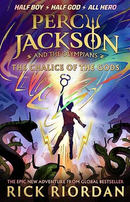

Percy Jackson and the Olympians The Chalice of the Gods A BRAND NEW PERCY JACKSON ADVENTURE by Riordan, Rick Hardcover