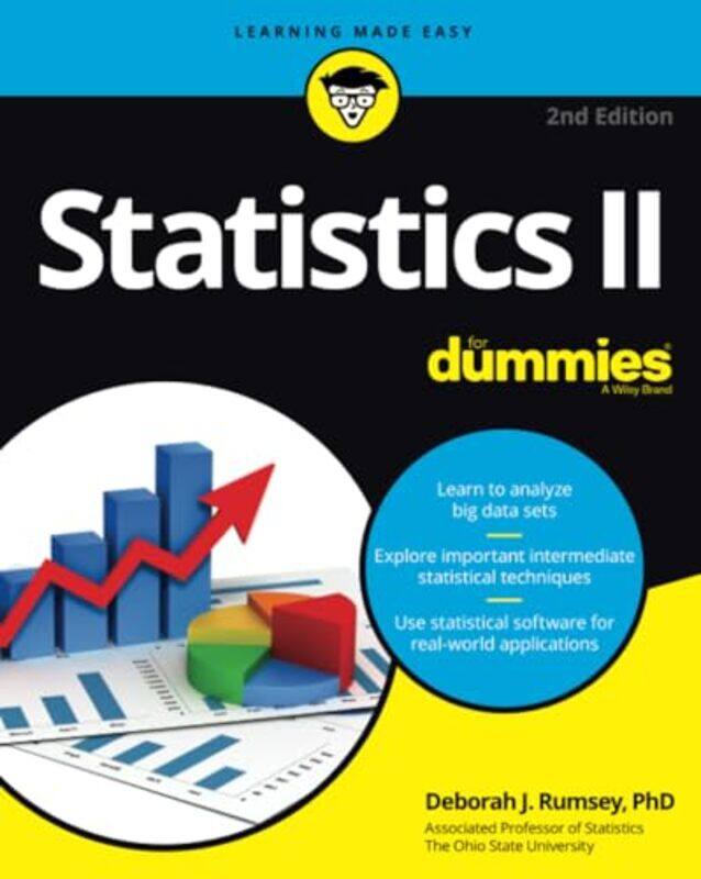 

Statistics II For Dummies by Deborah J Rumsey-Paperback
