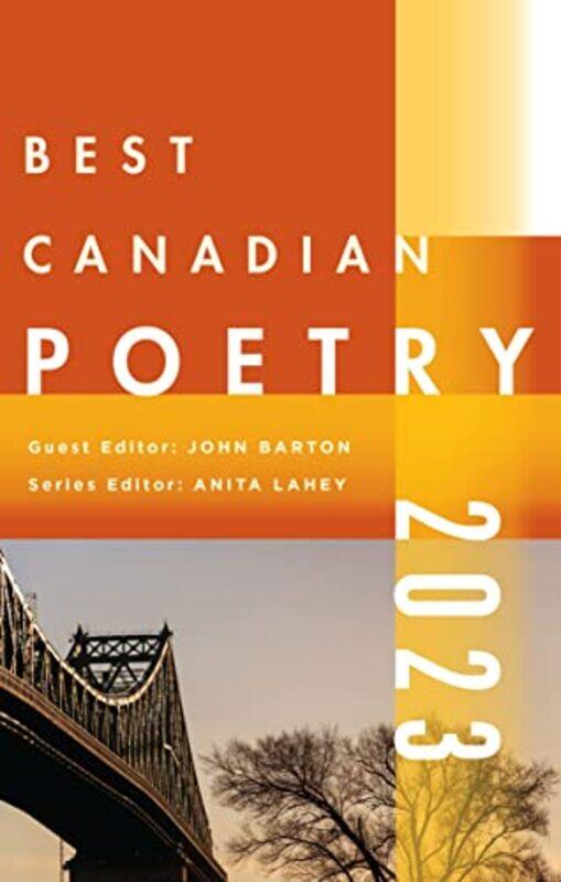 

Best Canadian Poetry 2022 By Barton John Lahey Anita Paperback