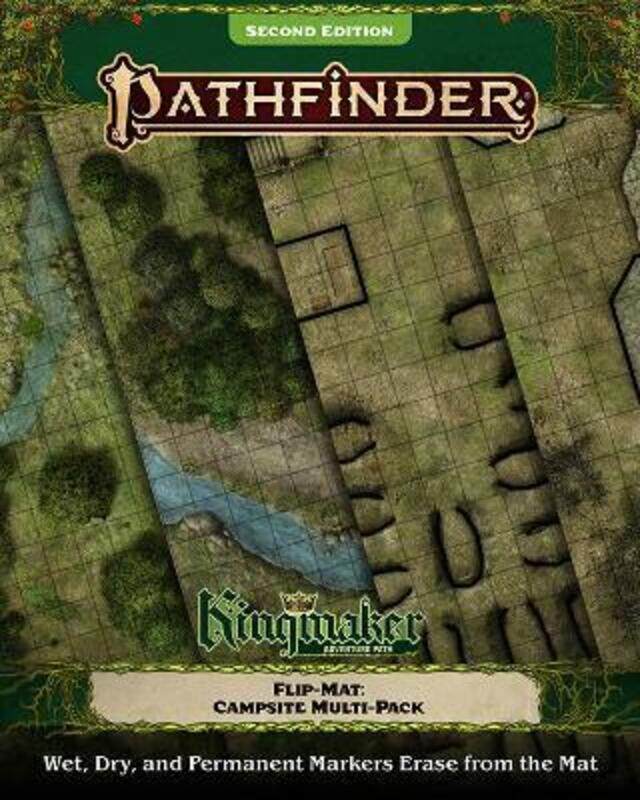 

Pathfinder Flip-Mat: Kingmaker Adventure Path Campsite Multi-Pack,Paperback, By:Jacobs, James - Engle, Jason