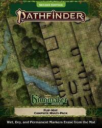 Pathfinder Flip-Mat: Kingmaker Adventure Path Campsite Multi-Pack,Paperback, By:Jacobs, James - Engle, Jason