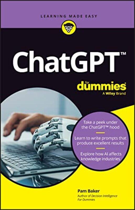 

Chatgpt For Dummies By Baker, Pam Paperback