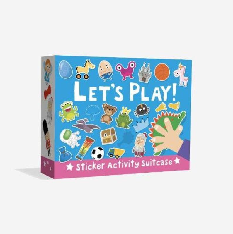 

Sticker Activity Suitcase Lets Play! by Sue Blackhall-Hardcover