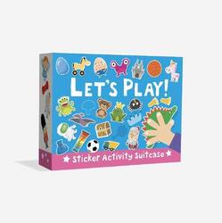 Sticker Activity Suitcase  Lets Play! by Sue Blackhall-Hardcover