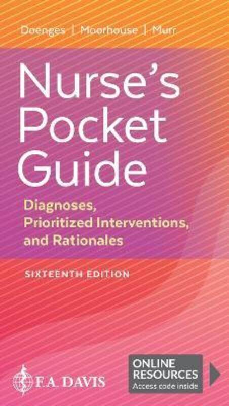 

Nurse's Pocket Guide,Paperback, By:Doenges, Marilynn E