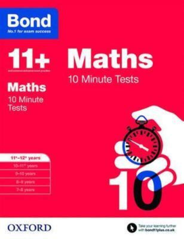 

Bond 11+: Maths: 10 Minute Tests: 11+-12+ years.paperback,By :Lindsay, Sarah - Bond 11+