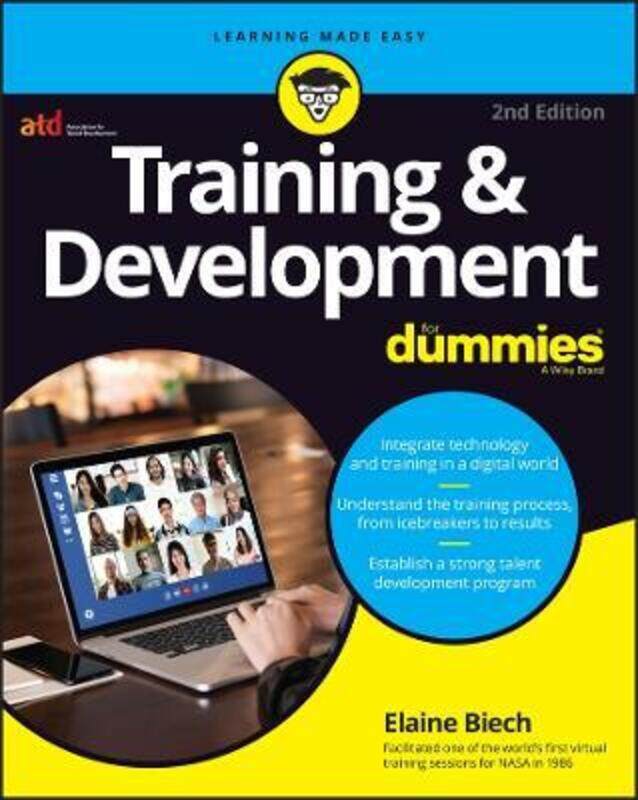 

Training & Development For Dummies, 2nd Edition,Paperback, By:Biech