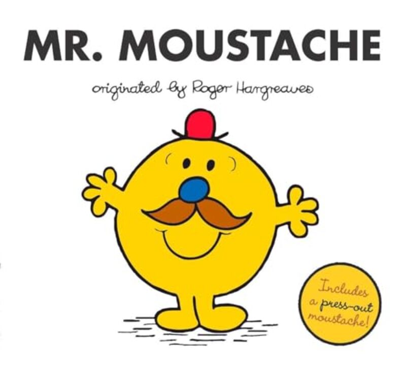 Mr. Moustache Mr. Men And Little Miss Adam Hargreaves Paperback