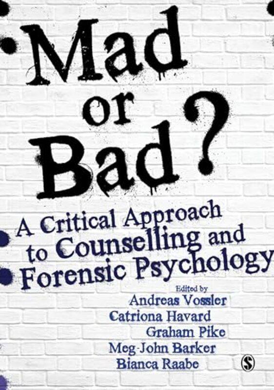 

Mad or Bad A Critical Approach to Counselling and Forensic Psychology by CGP BooksCGP Books-Paperback