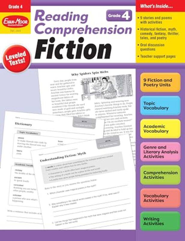 

Reading Comprehension Fiction Grd4 By Grd4 - Paperback