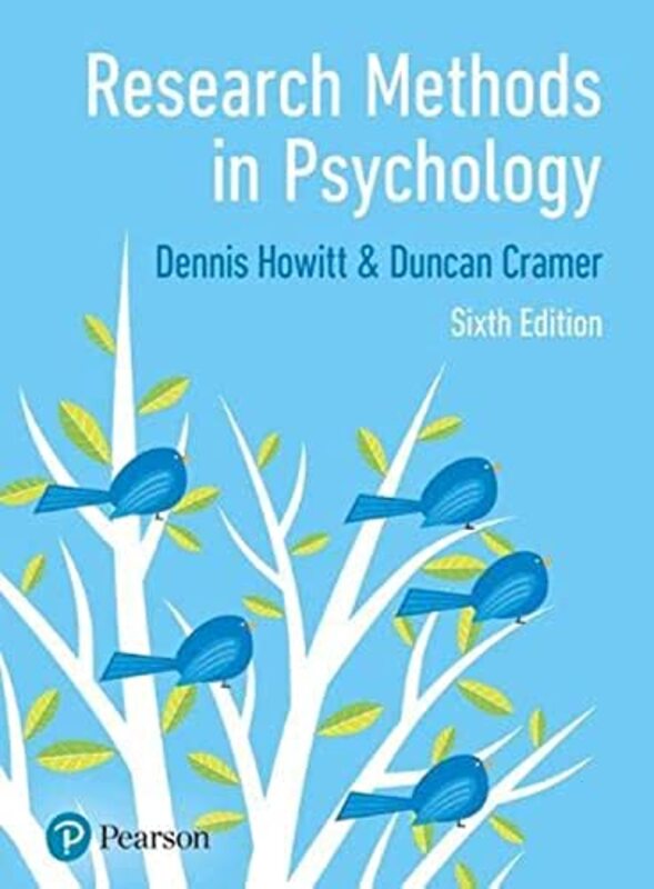Research Methods In Psychology By Howitt, Dennis - Cramer, Duncan Paperback