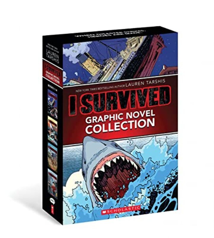 

I Survived Graphic Novels #1-4: A Graphix Collection,Paperback by Haus Studio