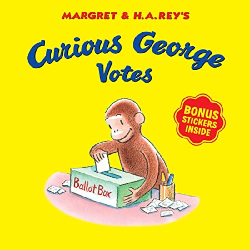 Curious George Votes by H A Rey-Paperback